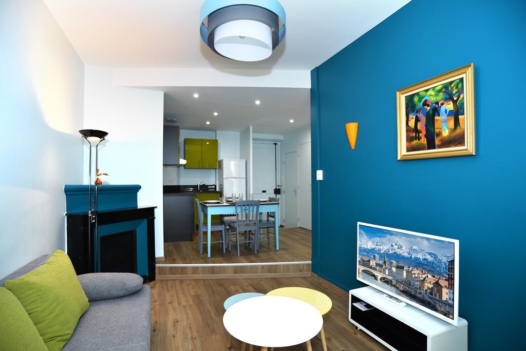 Happy Appart Gare Europole Apartman Grenoble Kültér fotó
